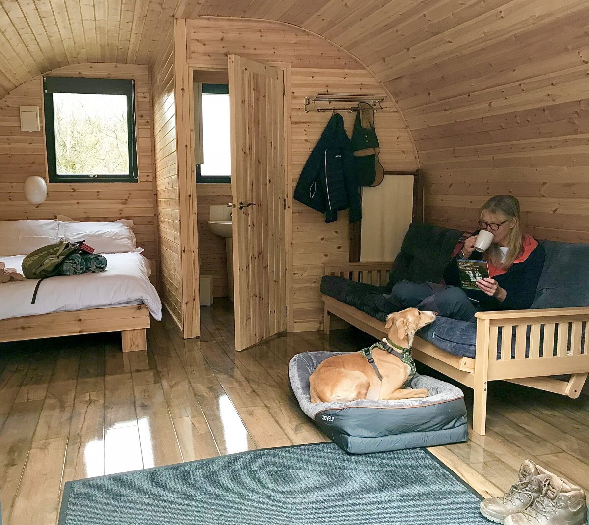 Waterfall Country Pods - dogs are welcome too